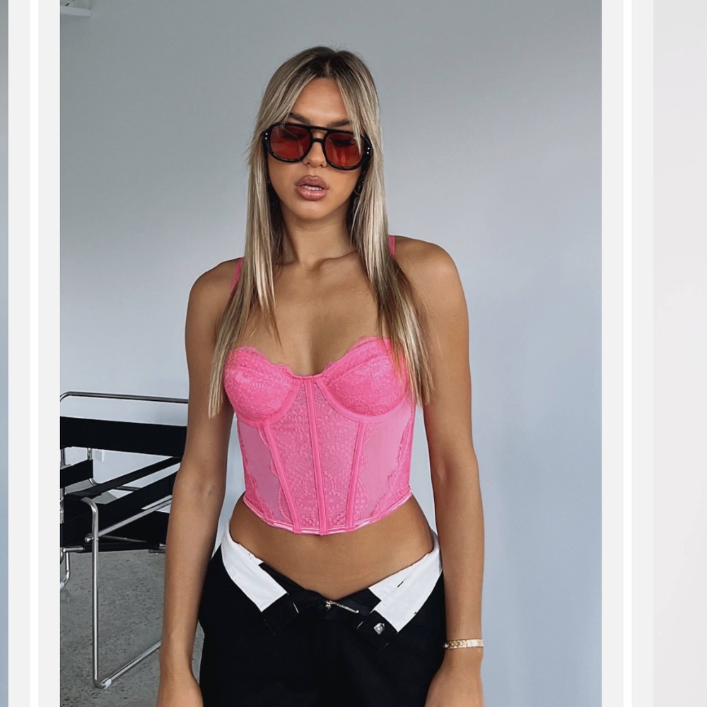 White Fox Feel The Passion Corset Top